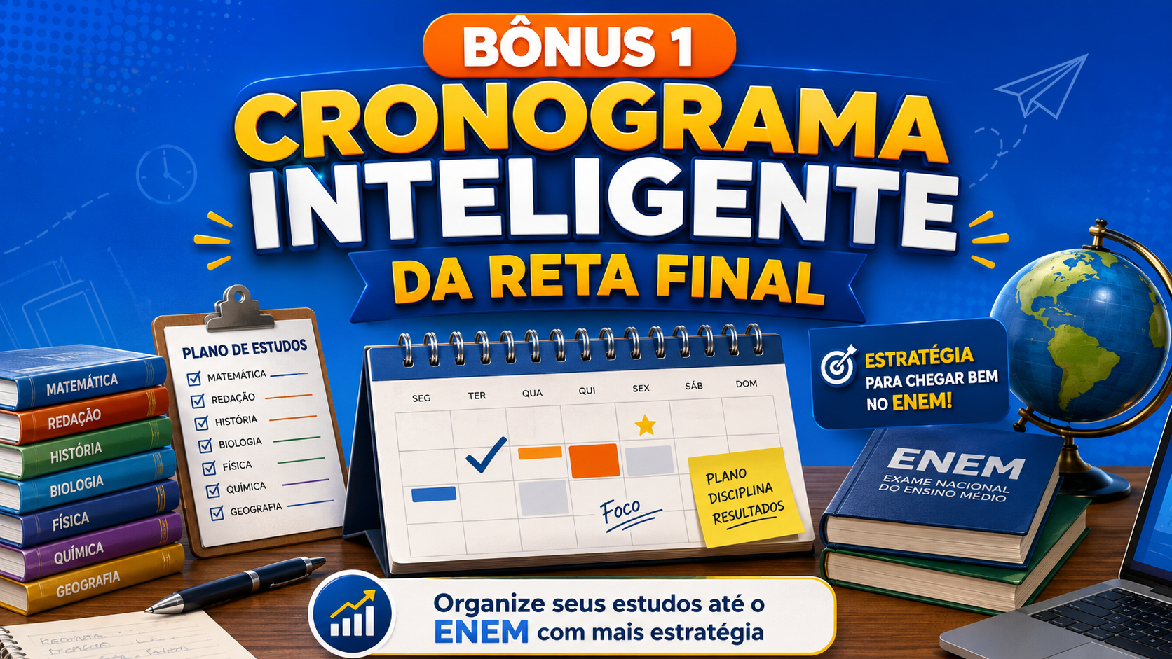 Cronograma Inteligente da Reta Final